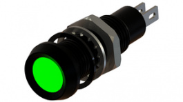 677-532-21-53, LED Indicator, green, 600 mcd, 12 VDC, Marl