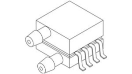 MP3V5010DP, Pressure Sensor, 0 ... 10 kPa, Differential, Analogue, Dry Air, SOP, NXP