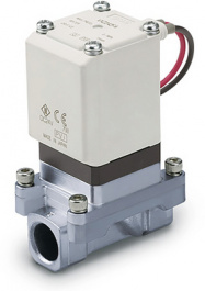 VXZ2C3JZ3AA, Process Valve 24 VDC ‹= 1.5 MPa 2/2 N/O contact (N.O.), SMC PNEUMATICS