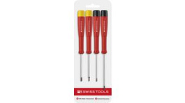 PB 8620.CN, Electronics Screwdriver Set Slotted/Phillips 4pcs., PB Swiss Tools