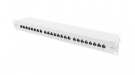 DN-91624S-EA, 10GbE Patch Panel, Cat.6a, 24x RJ45, 19", DIGITUS