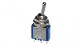 5639A, Miniature Toggle Switch, ON-OFF-ON, 1CO, APEM