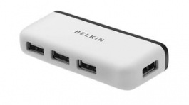 F4U021BT, USB Hub, USB 2.0, 4x USB A Socket - USB A Plug, BELKIN