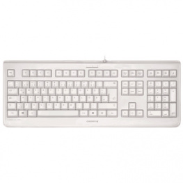 JK-1068EU-0, KC 1068 corded keyboard with IP68 protection EU USB Grey, Cherry