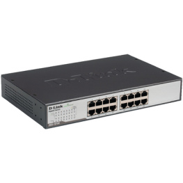 DGS-1016D/E, Switch 16x 10/100/1000 - Desktop 19^, D-Link
