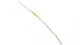 3055 WY001 [305 м], Кабель; UL1007,UL1569,VW-1; многопров; Cu; 18AWG; бело-желтый, Alpha Wire