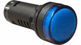 RND 210-00381, LED Indicator blue 12 V, RND Components