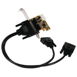 EX-44372, PCI-E x1 Card2x RS232 -, Exsys