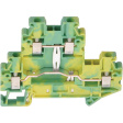 UTTB 4 PE Terminal block yellow-green 0.14...6 mm2