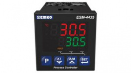 ESM-4435.1.20.0.1/01.01/0.0.0.0, Process Controller, RTD/Thermocouple/Current/Voltage, 240V, Output Type Relay, 46x46mm, EMKO Elektronik A.S.