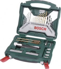 2 607 019 327, Drilling accessory set, X-Line, 50-piece, Bosch