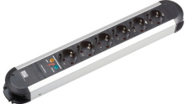 331.014, Outlet strip, 6xF (CEE 7/3), 1.75 m, F (CEE 7/4), Bachmann