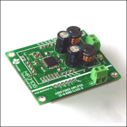 KIT MP3106, Цифровой усилитель D-класса мощностью 40 Вт моно., МАСТЕР КИТ