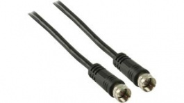 CSGP41000BK15, Satellite and Antenna Cable Type F Male - Type F Male 1.5m Black, Nedis (HQ)