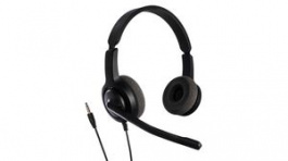 AXH-V28PCD, NC Headset, PC28 HD, Stereo, On-Ear, 20kHz, Stereo Jack Plug 3.5 mm, Black, Axtel