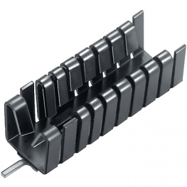 FK 240 SA 220 V, Радиатор: прессованный; TO220; черный; L:38,1мм; W:14,5мм, Fischer Elektronik