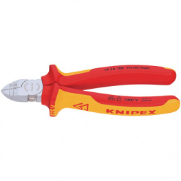 14 26 160, Side-cutting pliers 160 mm, Knipex