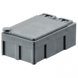 SMD BOX 3 ESD BLACK, SMD Container Black 57 x 33 x 21 mm, Schlund
