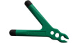 TKO POS 2, 2-Fu Positionierer Probe positioner green