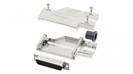 DCMR15-ULP-DMP-K, Вилка; D-Sub; PIN:15; "папа"; угловой 90°; под пайку; на провод, Encitech Connectors