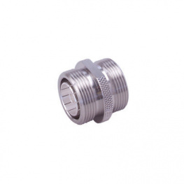 31 716-50-0-1/003E, Straight Adapter, 7/16 Socket - 7/16 Socket, 50Ohm, Huber+Suhner