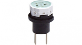 AT634F05, LED green, NKK Switches (NIKKAI, Nihon)