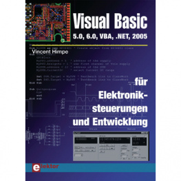 978-3-89576-178-2, Visual Basic fUr Elektroniksteuerungen und Entwicklung, Elektor