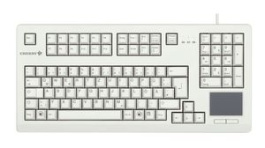 G80-11900LUMEU-0, Keyboard with Built-In 1000dpi Touchpad, Touchboard, US English with €, QWERTY, USB, Cable, Cherry