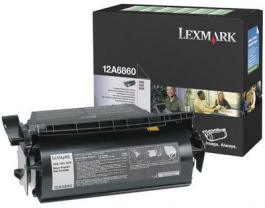 12A6860, Toner-Modul Prebate black, Lexmark