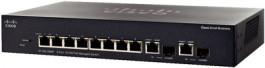 SRW208MP-K9-EU, SwitchSF302-08MP 8x 10/100 PoE, 2x 1000 2x SFP Desktop 19", Cisco Systems