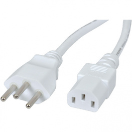 SP-220-06-W, 3-pin device cable Type 12 C13 1.8 m, Maxxtro