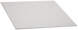 EN AW-5005 1,5X500X500MMELOXER, Sheet aluminium, anodized 500 x 500 x 1.5 mm, Alfer