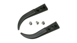 A242BCF, Kit of 2 Carbon Fibre Tips and 3 Screws Curved/Flat/Narrow/Round 40mm ESD, Ideal-Tek