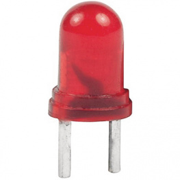 AT633C, LED lamp red, NKK Switches (NIKKAI, Nihon)
