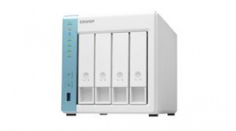TS-431K, NAS Tower with RAID, 4x 2.5"/3.5", SATA II/SATA III, Qnap