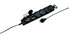 207810135S, Multiple socket outlet, 5xJ (T13), 3 m, Steffen