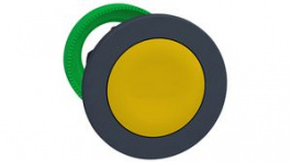 ZB5FH05, Pushbutton Head Yellow Flush Suitable for Harmony XB5, SCHNEIDER ELECTRIC