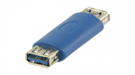 VLCP61902L, Adapter USB-A 3.0 Socket - USB-A 3.0 Socket Blue, Valueline