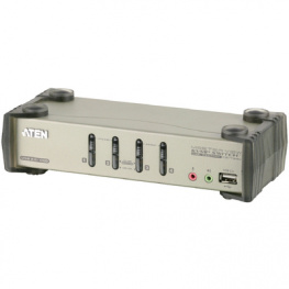 CS1734B, KVM switch, 4-port VGA USB 2.0, Aten
