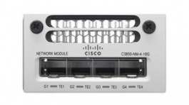 C3850-NM-4-10G=, 10Gbps Network Module for Catalyst 3850 Series Switches, 4x RJ45, Cisco Systems
