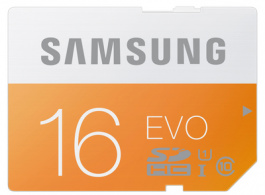 MB-SP16D/EU, SDHC Card EVO 16 GB, Samsung