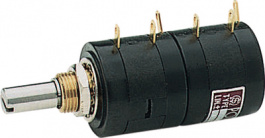 S22HPM-10EG 2X10K L0,1%, Potentiometer 2x, 10 kOhm, Soldering Connection, Sakae