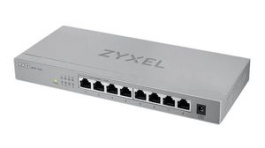 MG-108-ZZ0101F, Ethernet Switch, RJ45 Ports 8, 2.5Gbps, Unmanaged, ZYXEL