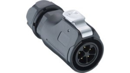 0252 07, Вилка; Разъем: круглый; размер 20; 02; PIN:7; с защелкой; позолота, Lumberg Connect