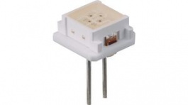 AT627D12, 4-Element LED Lamp Amber, NKK Switches (NIKKAI, Nihon)