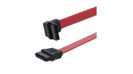 SATA6LA1, SATA Cable Left Side Angle 152 mm Red, StarTech.com