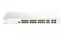 DBS-2000-28MP, PoE Switch, Managed, 1Gbps, 370W, RJ45 Ports 28, PoE Ports 24, D-Link