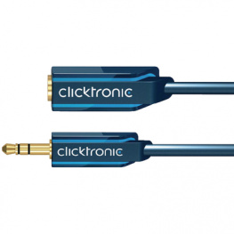 70489, Extension cable audio jack 3.5 mm 5 m, Clicktronic