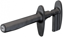 GRIP-ESZ6 BLACK, Single-Collet Plier Grabber / M6 Black, Staubli (former Multi-Contact )