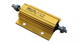 HS100E6 22R F M193, Aluminium Housed Wirewound Resistor with Threaded Terminals 22Ohm +-1% 100, Arcol